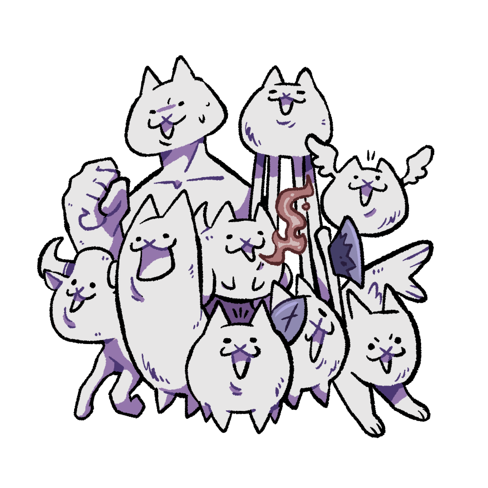 Llavero Battle Cats